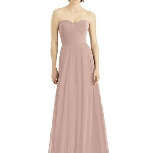 Dessy sweetheart strapless dress